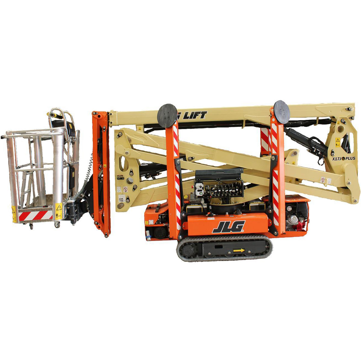 JLG X17J 17m Plus Diesel Compact Crawler Spider Lift - Image 3