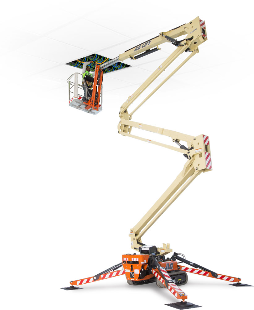 JLG X20J Plus 20m Diesel Compact Crawler Spider Lift - Image 2