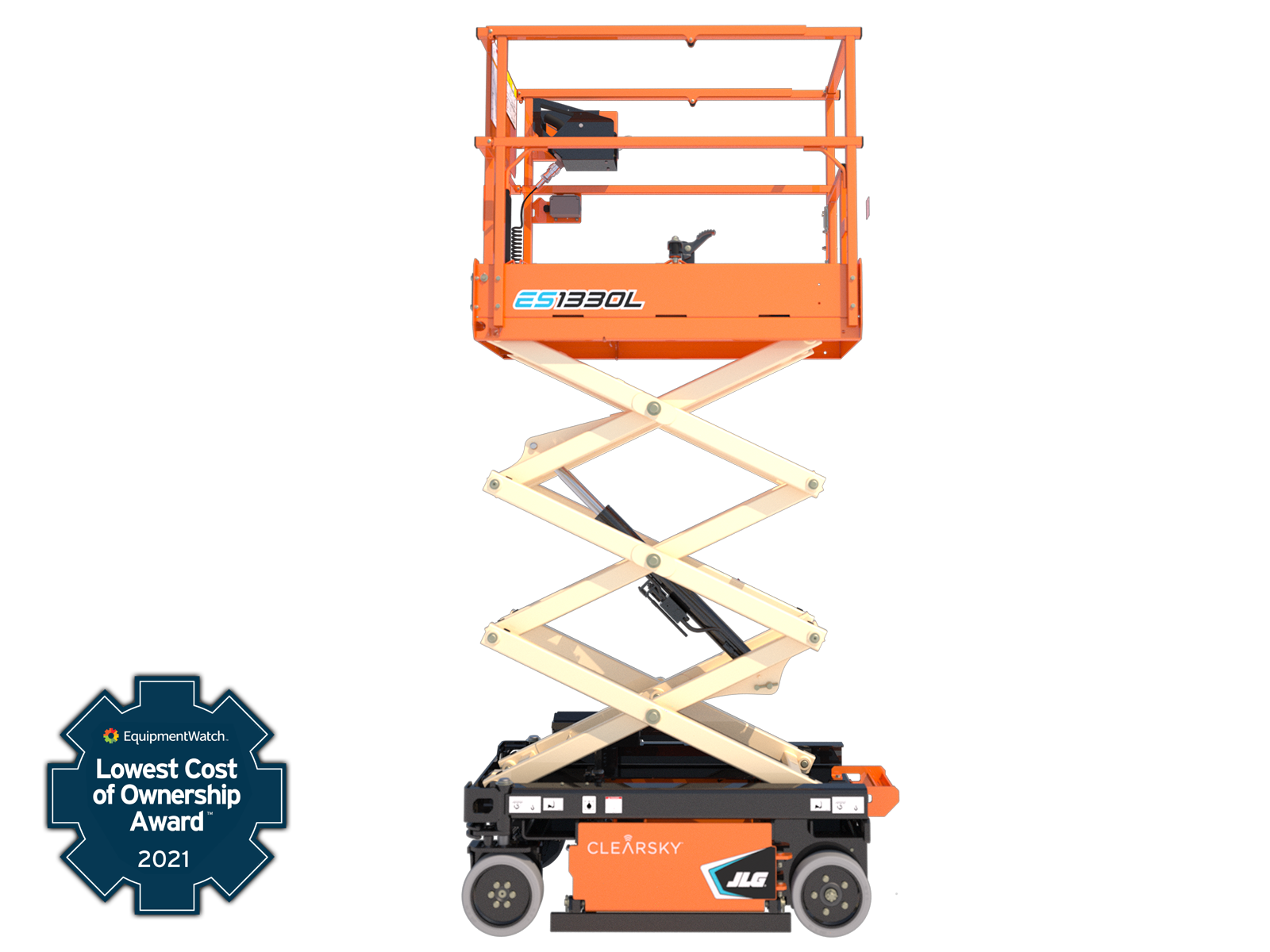 13ft 4m Electric Scissor Lift Hire - Image 4