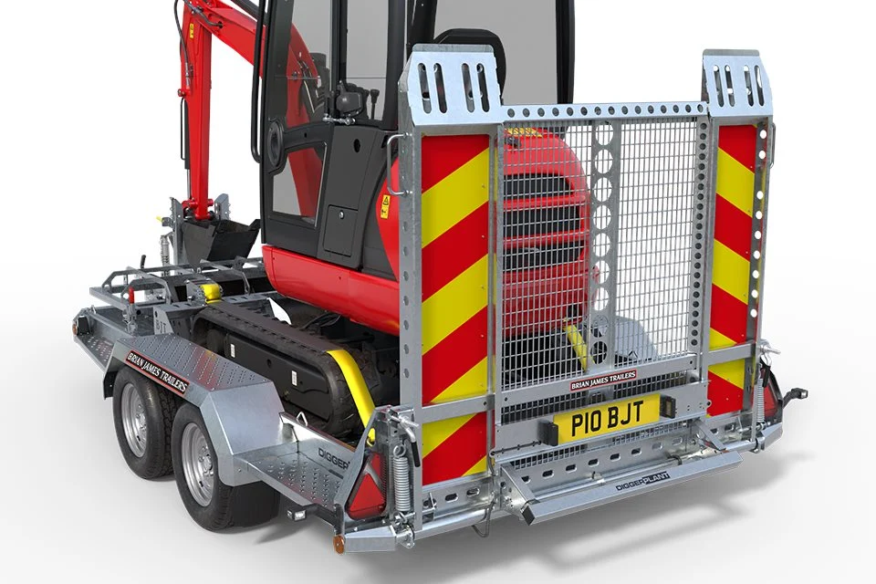 3.5T Scissor Lift Trailer Hire - Image 2