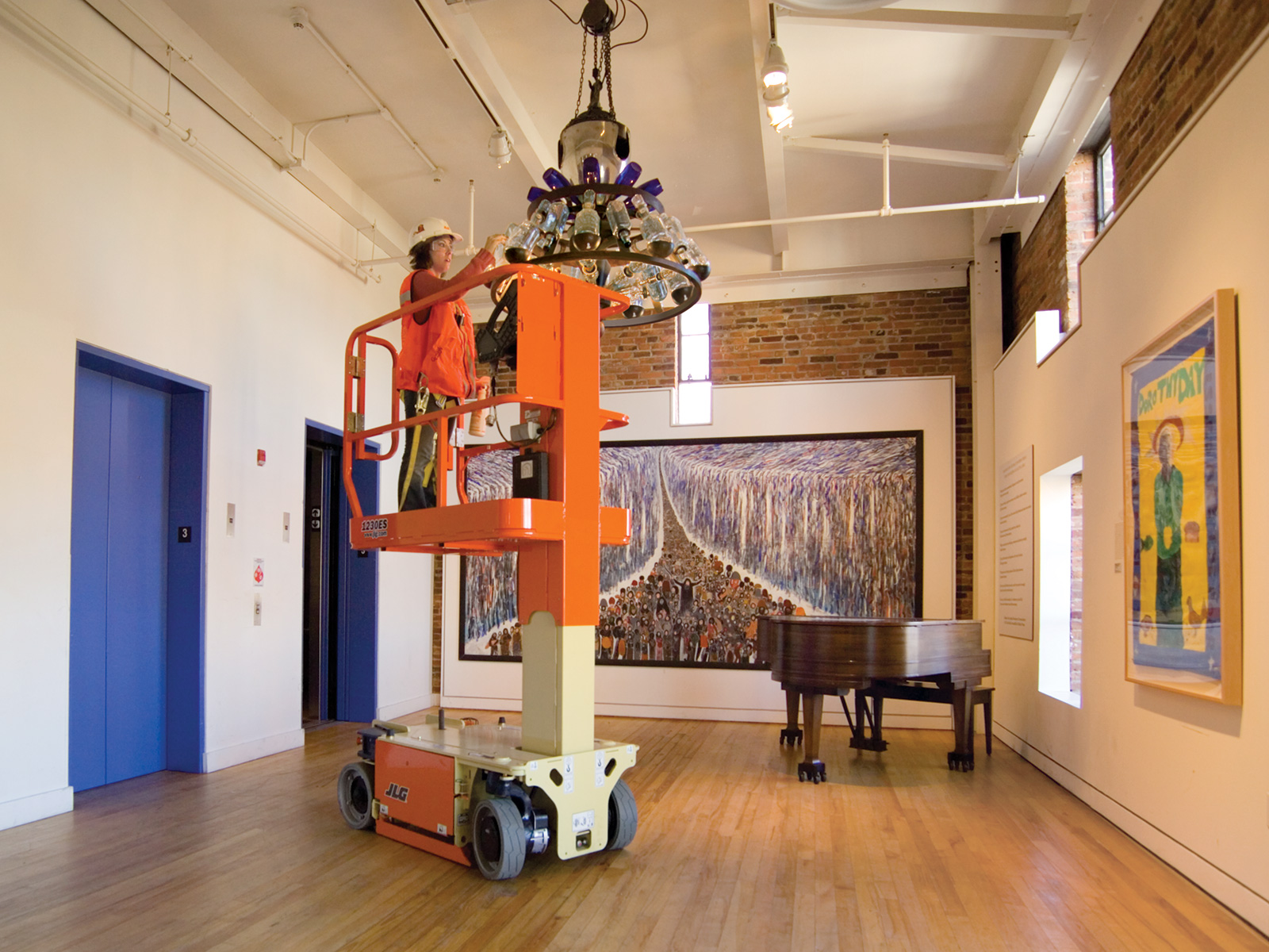 JLG 1230ES 12ft Vertical Lift - Image 2