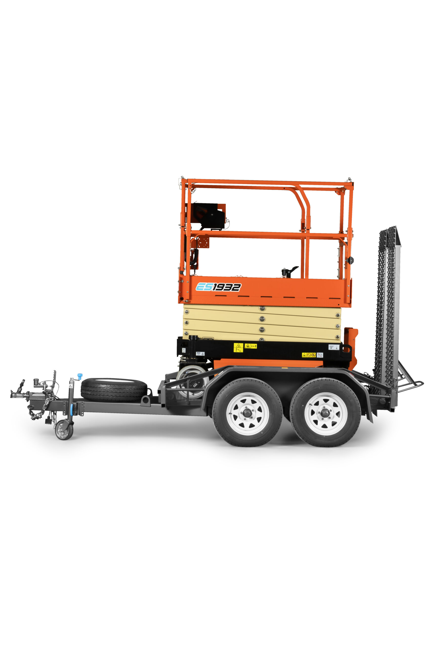 JLG ES1932 Scissor Lift + 7x3 Trailer Package - Image 3