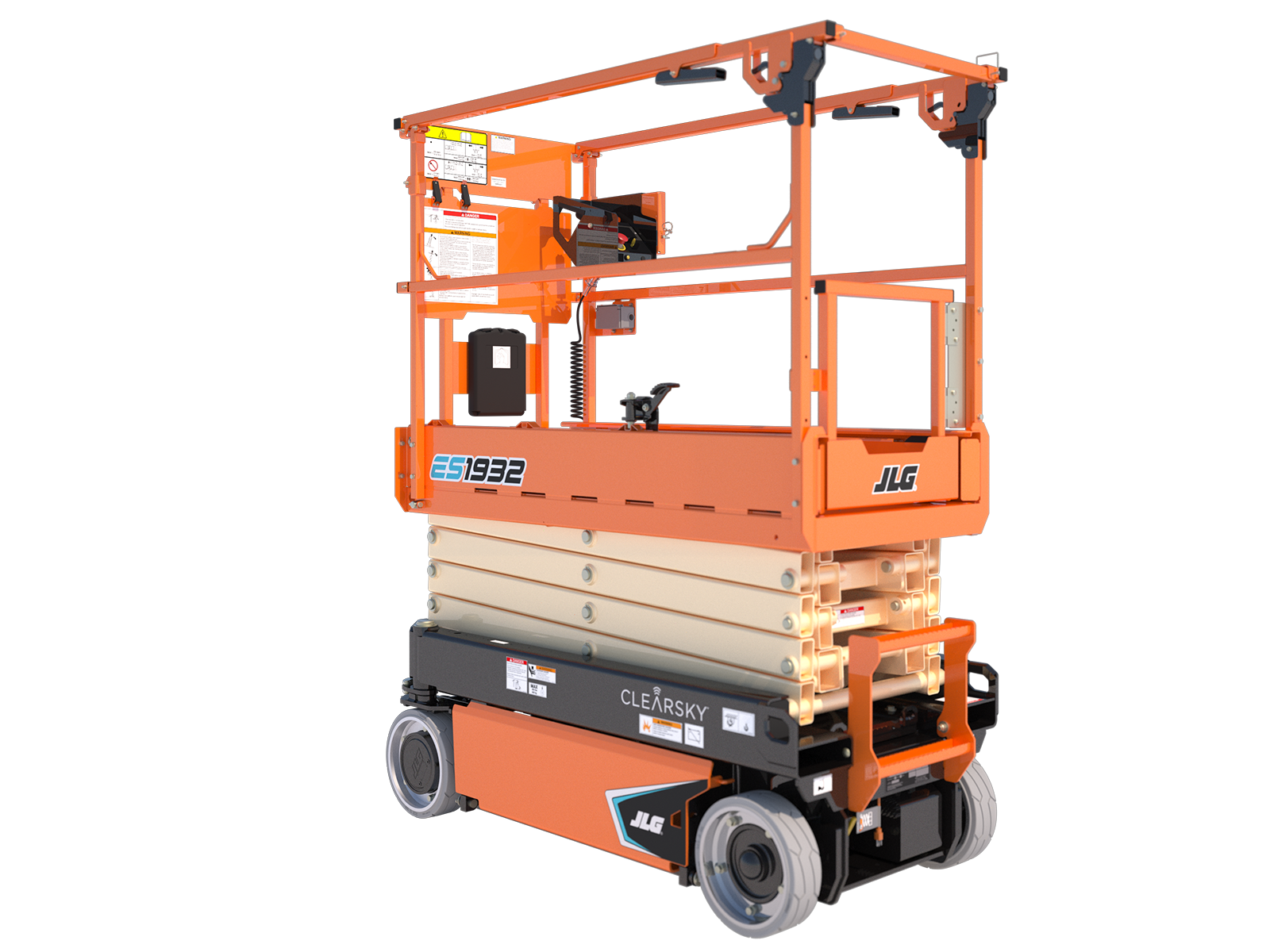 JLG ES1932 Scissor Lift + 7x3 Trailer Package - Image 7