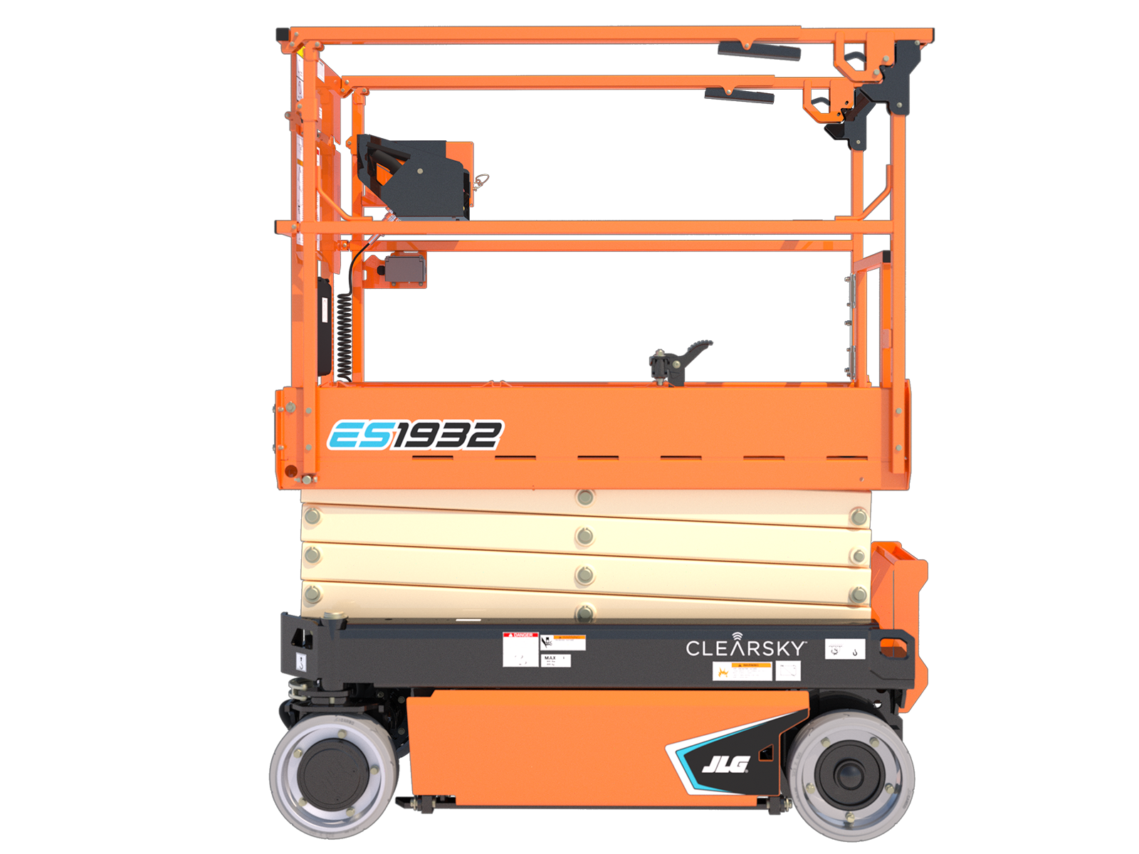 JLG ES1932 Scissor Lift + 7x3 Trailer Package - Image 8