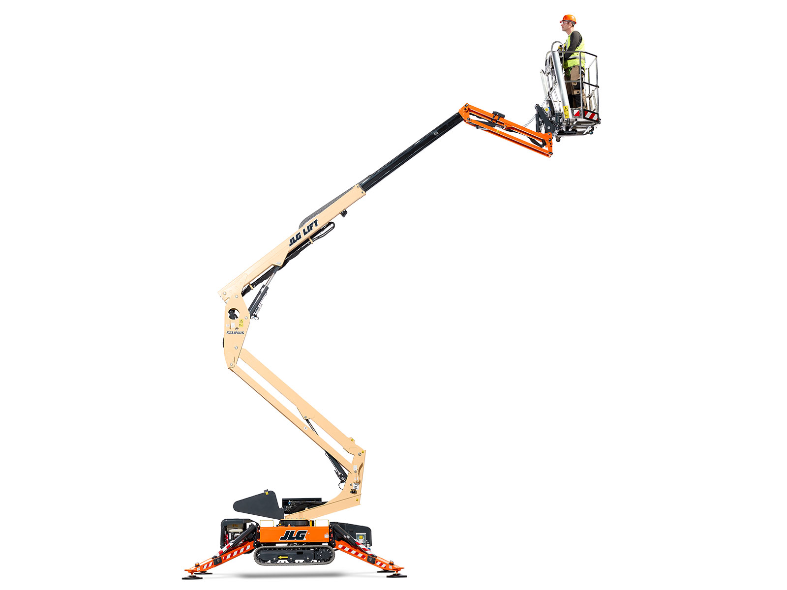 JLG X13J 13m Plus Diesel Compact Crawler Spider Lift - Image 2