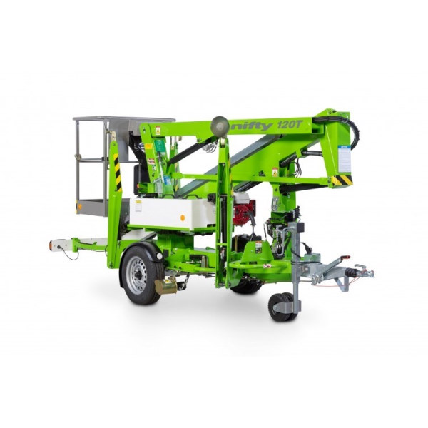 Nifty 120T 12m Telescopic Trailer Mounted Boom - Image 4