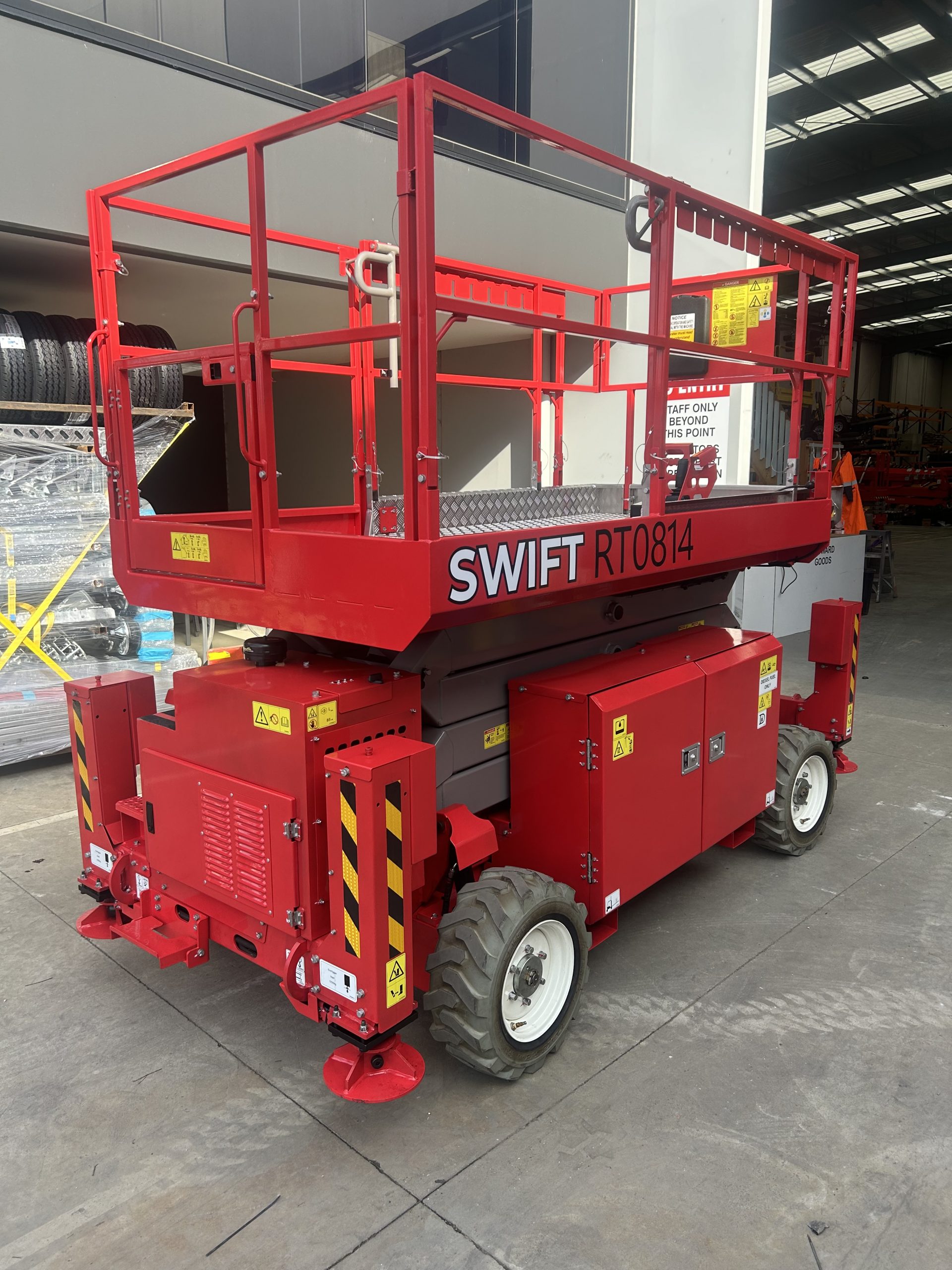 Swift RT0814 27ft/8m All Terrain Scissor Lift - Image 13