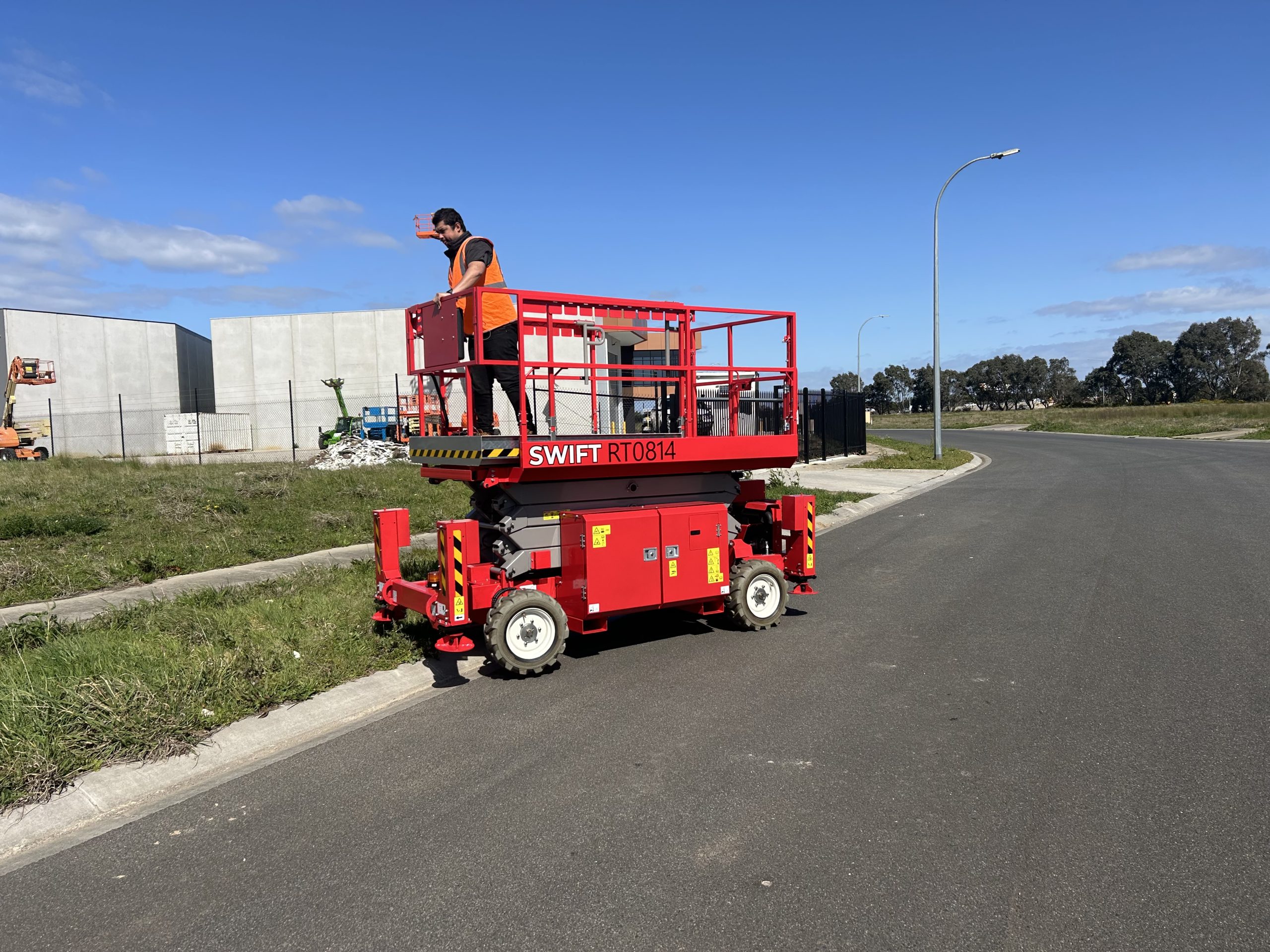 Swift RT0814 27ft/8m All Terrain Scissor Lift - Image 19