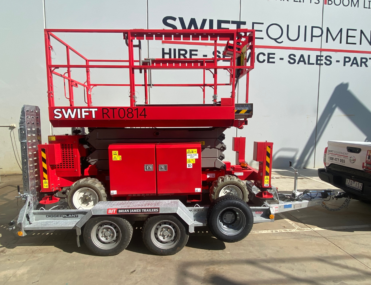 Swift RT0814 27ft/8m All Terrain Scissor Lift - Image 18