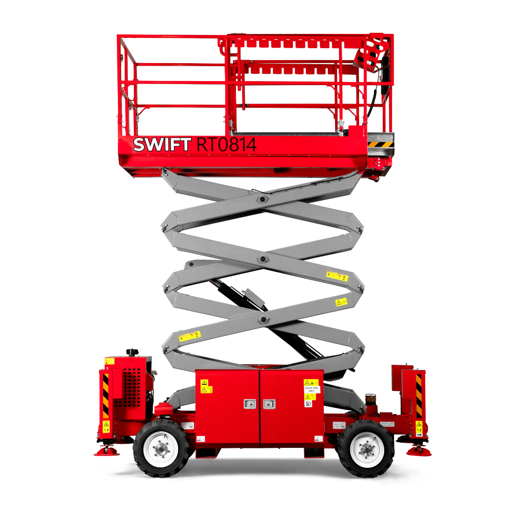 Swift RT0814 27ft/8m All Terrain Scissor Lift - Image 4