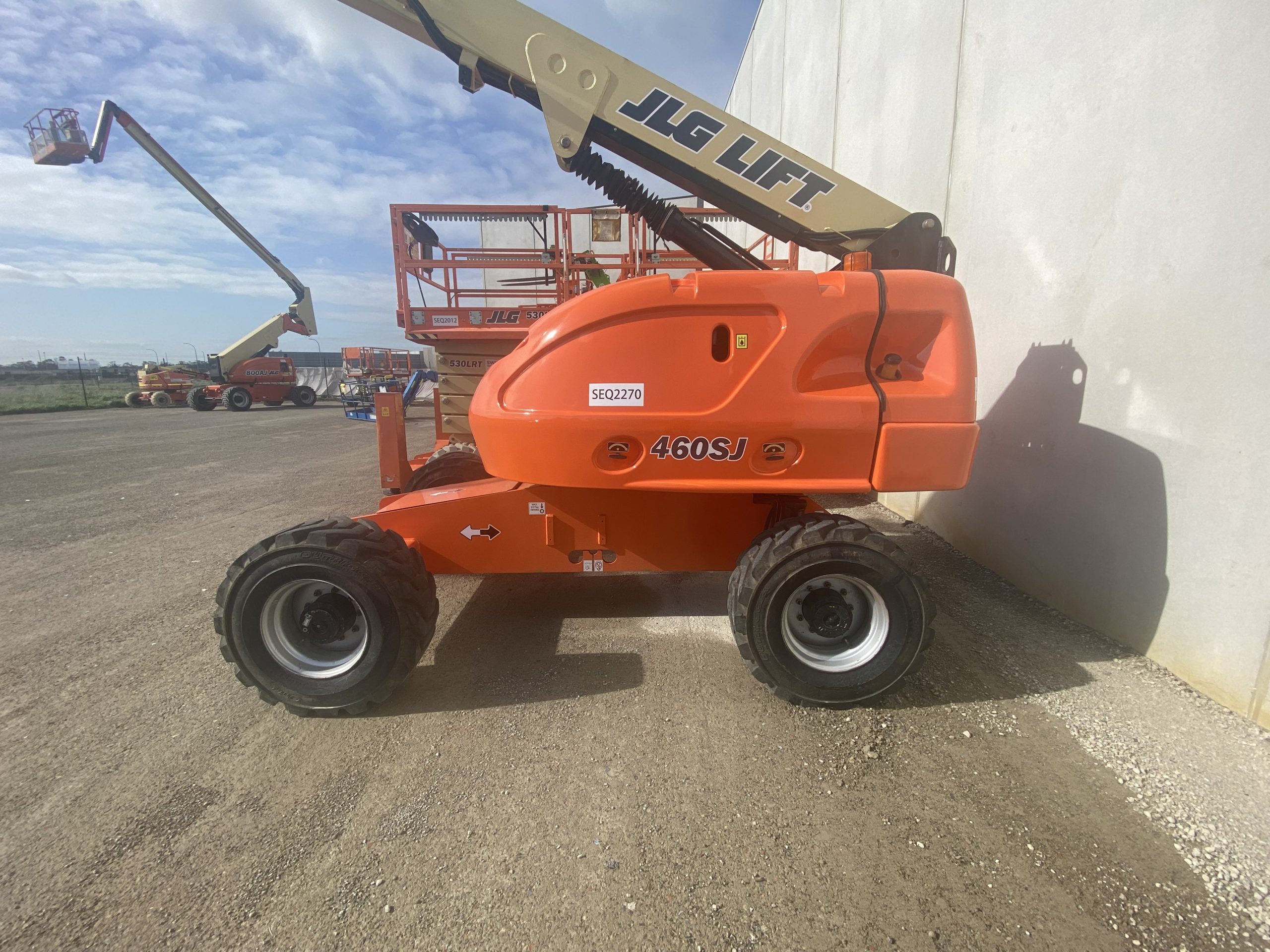 JLG 460SJ 46ft Diesel All Terrain Straight Boom Lift - Image 3