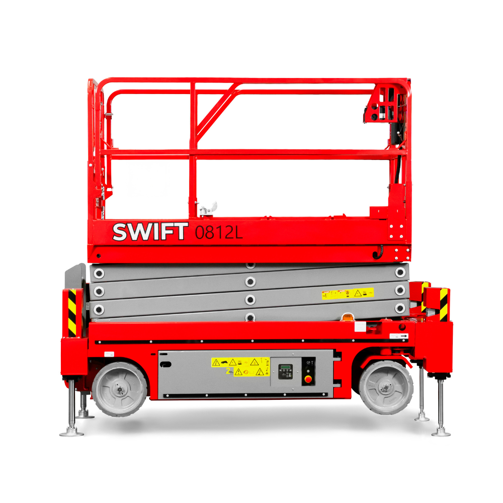 Swift 0812L 26ft Electric Scissor Lift With Outriggers - Image 5