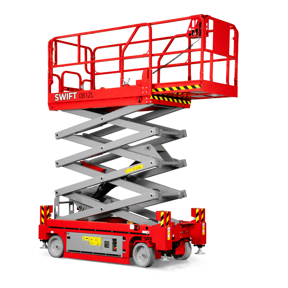Swift 0812L 26ft Electric Scissor Lift With Outriggers - Image 6