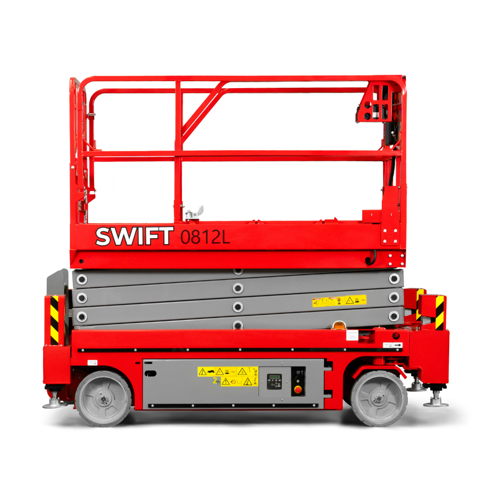 Swift 0812L 26ft Electric Scissor Lift With Outriggers - Image 7