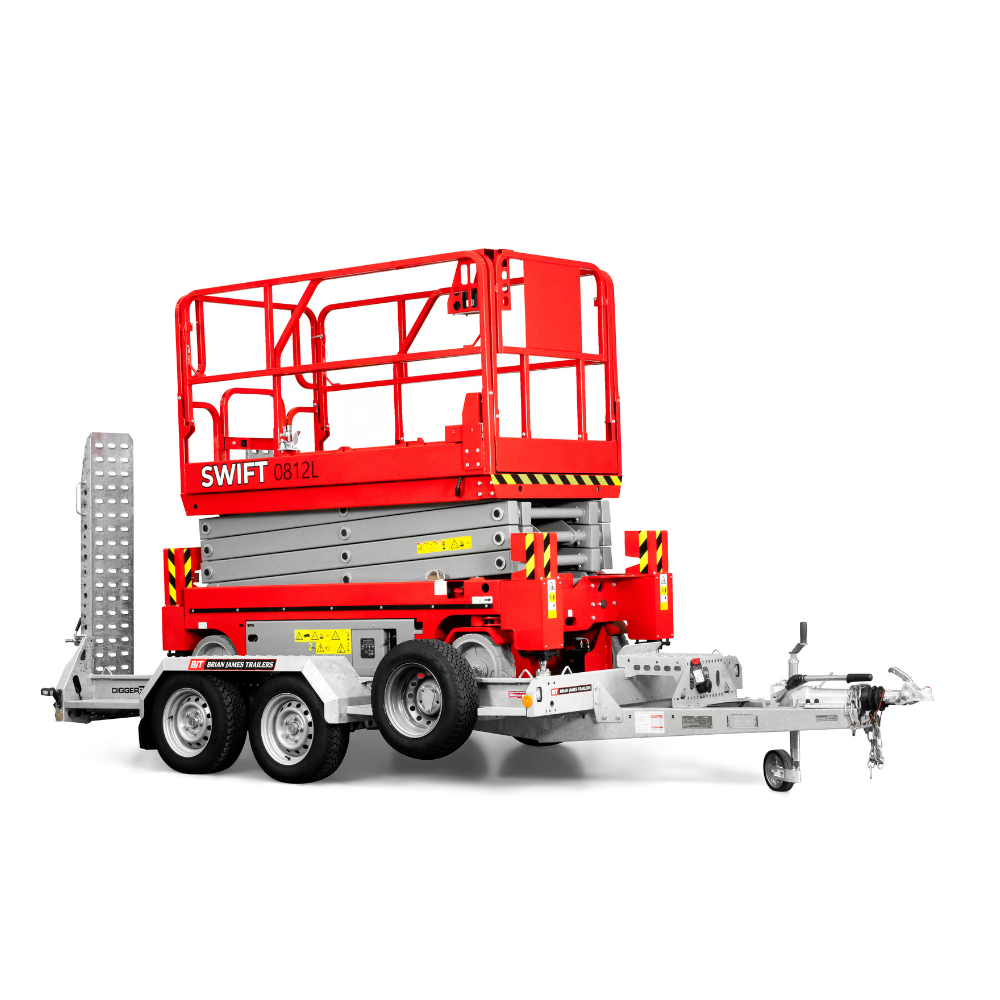 Swift 0812L 26ft Electric Scissor Lift With Outriggers - Image 8