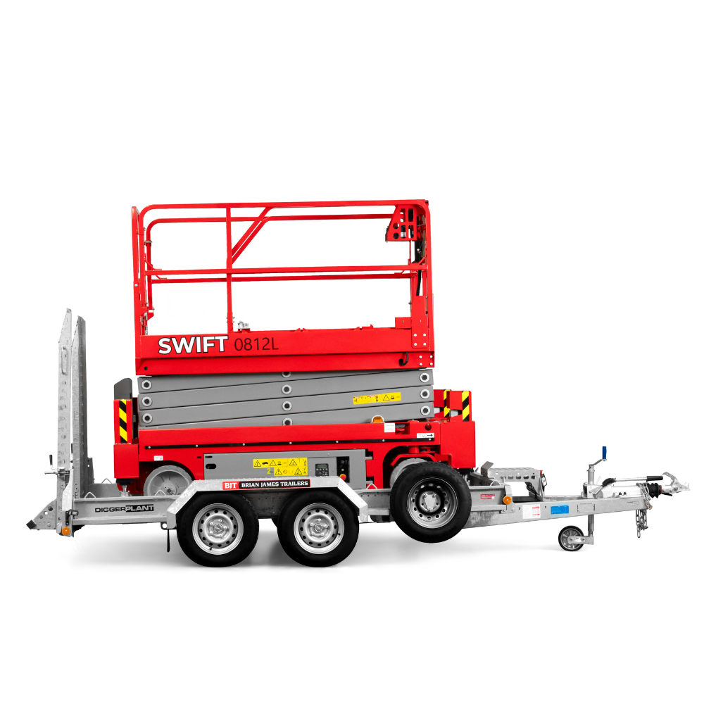 Swift 0812L 26ft Electric Scissor Lift With Outriggers - Image 9
