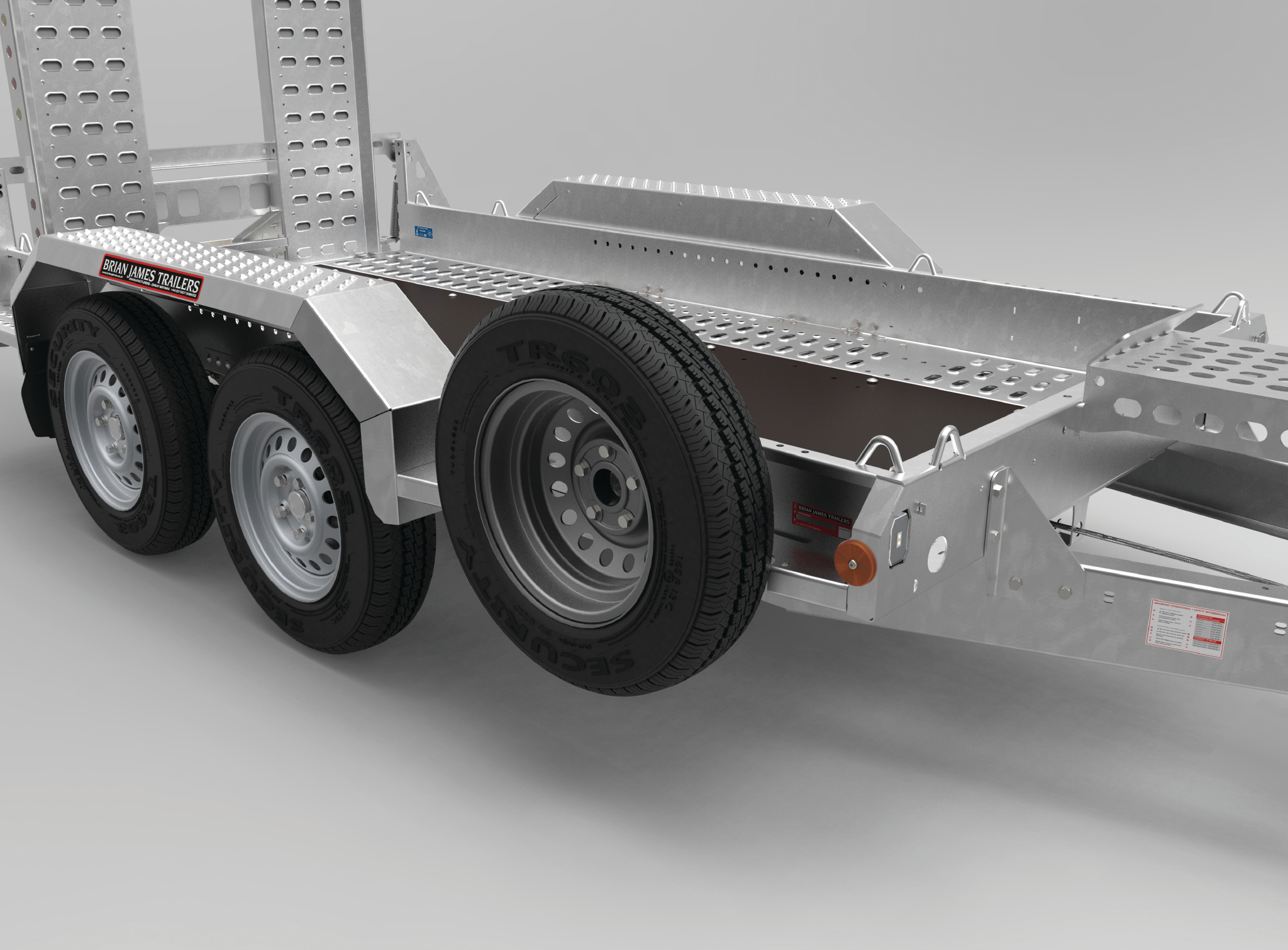 Swift 0612L 19ft Electric Scissor Lift + Brian James DP35 Trailer Package - Image 11