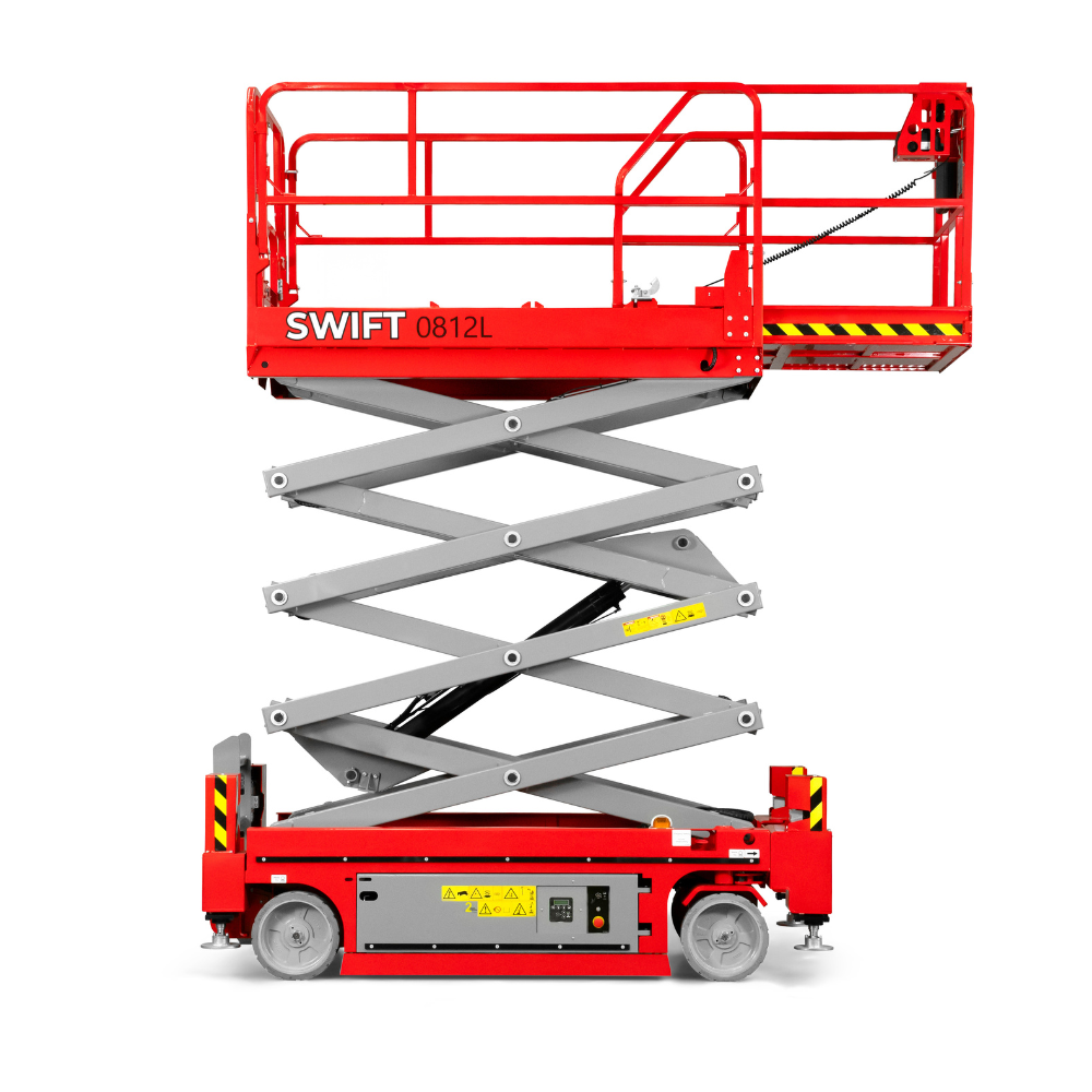 Swift 0812L 26ft Electric Scissor Lift With Outriggers - Image 2