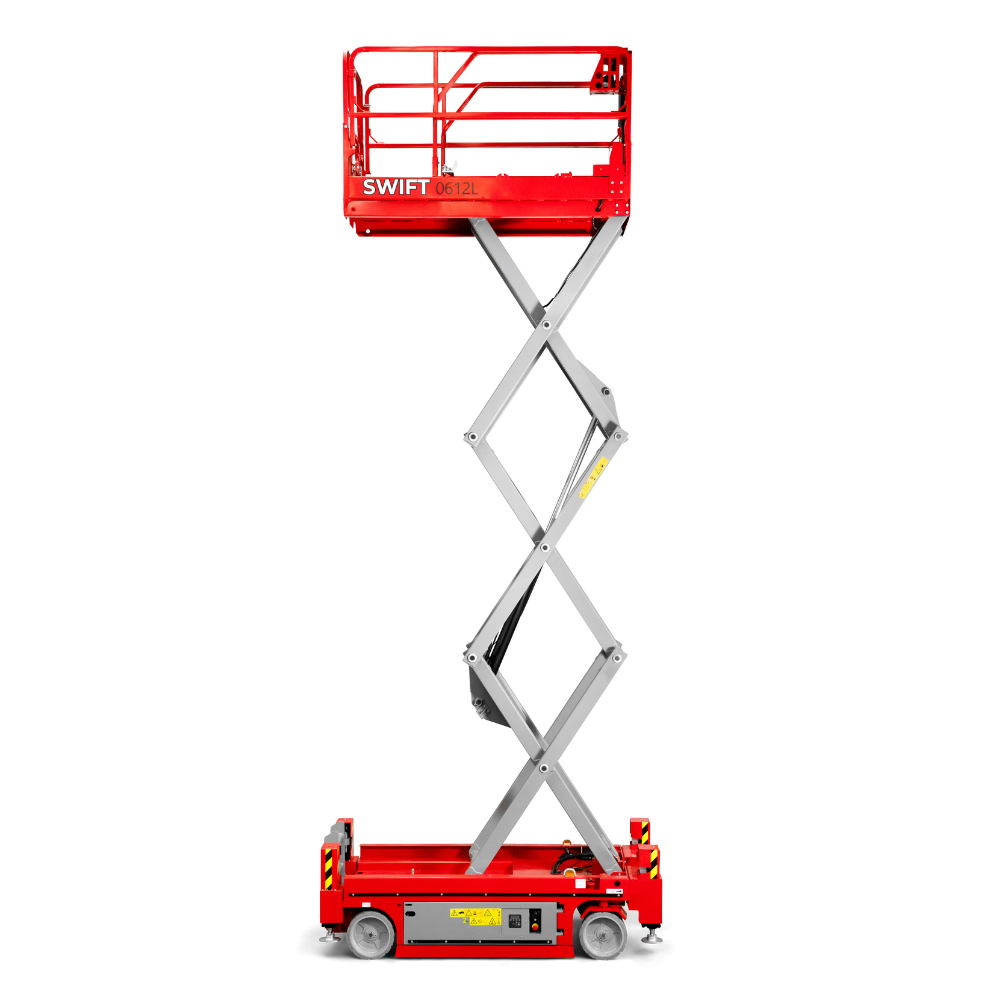 Swift 0612L 19ft Electric Scissor Lift + Brian James DP35 Trailer Package - Image 9