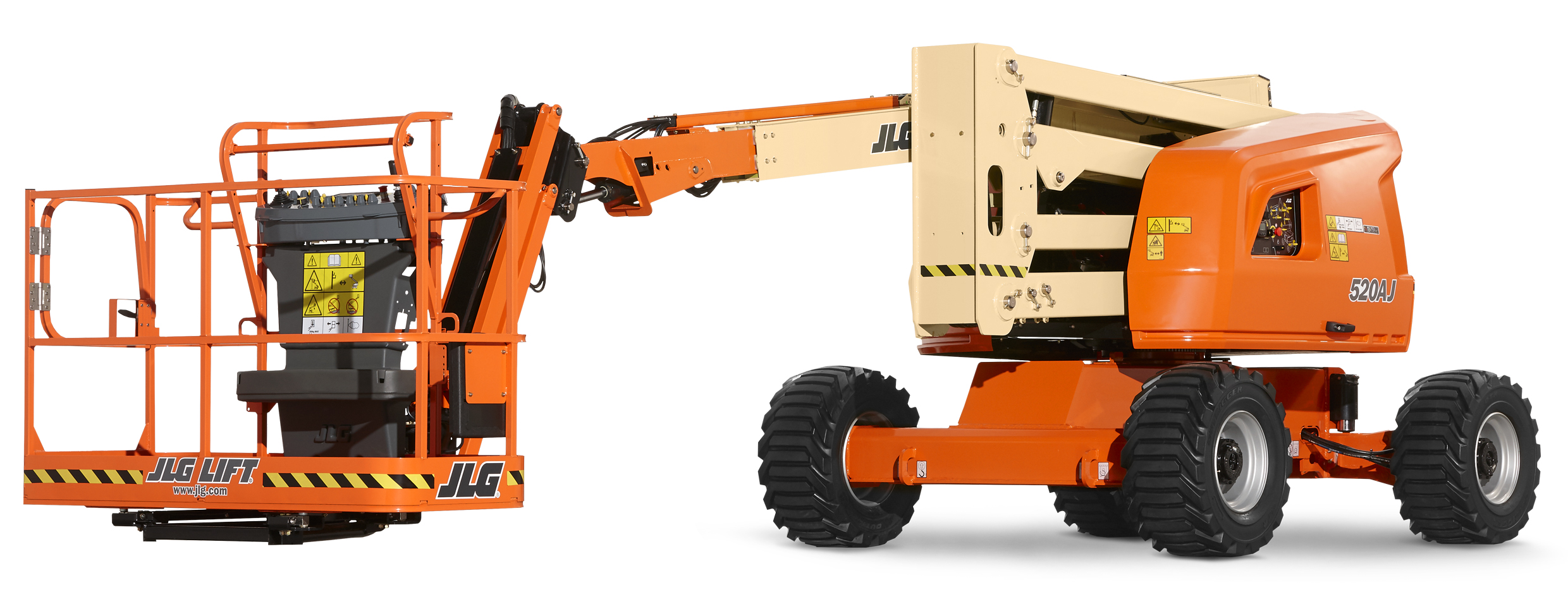 JLG 520AJ 52ft Articulating Boom Lift - Image 3