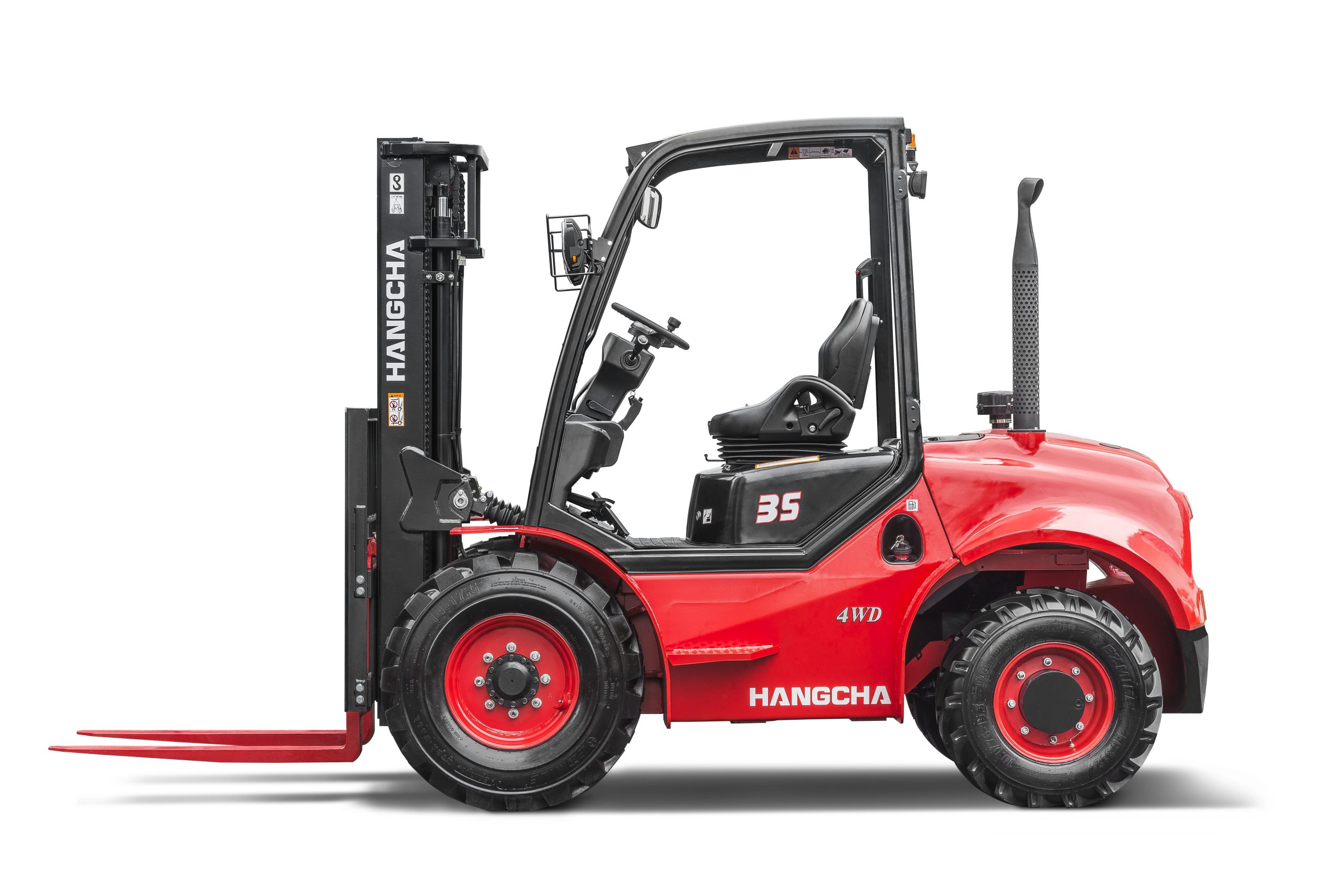 Hangcha 3.5T Rough Terrain Diesel Forklift - Image 4