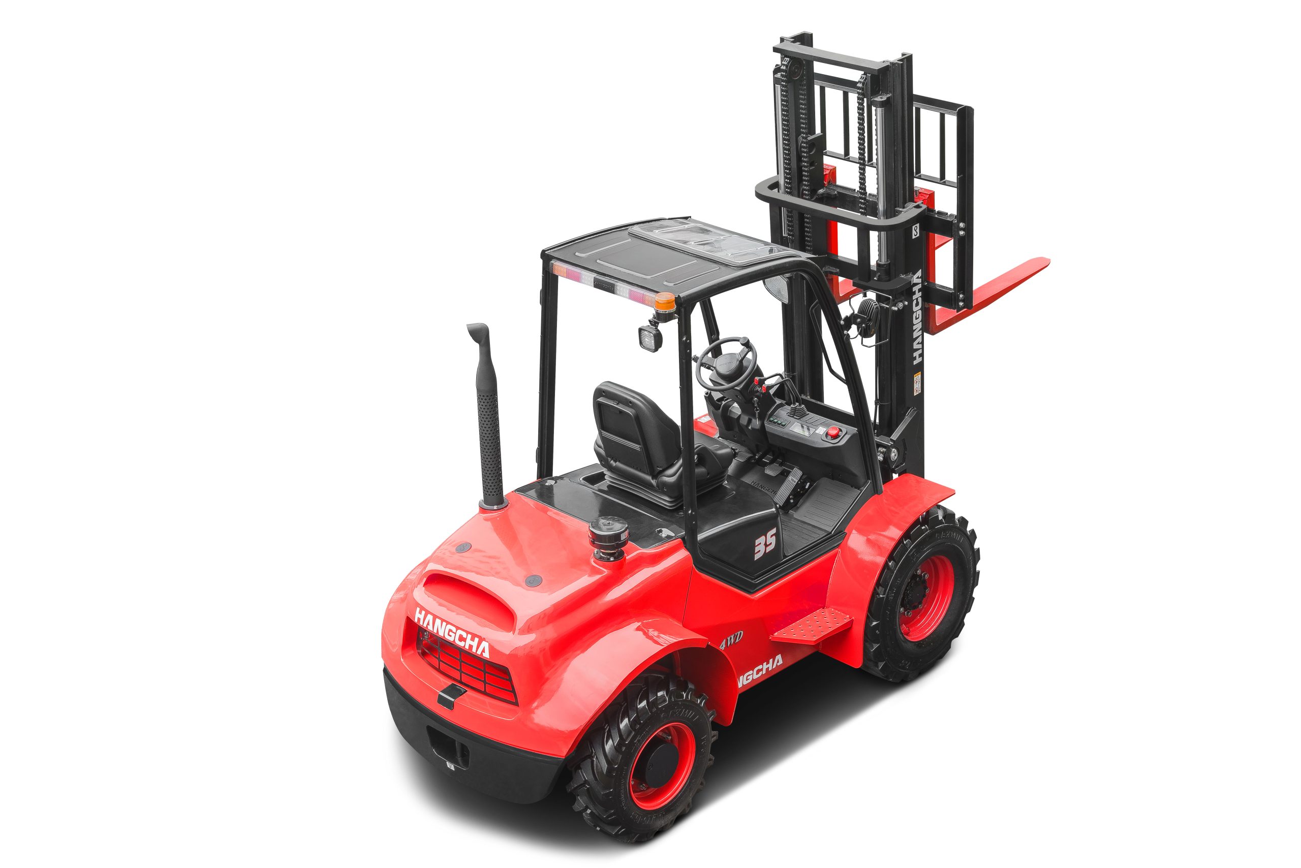Hangcha 3.5T Rough Terrain Diesel Forklift - Image 8