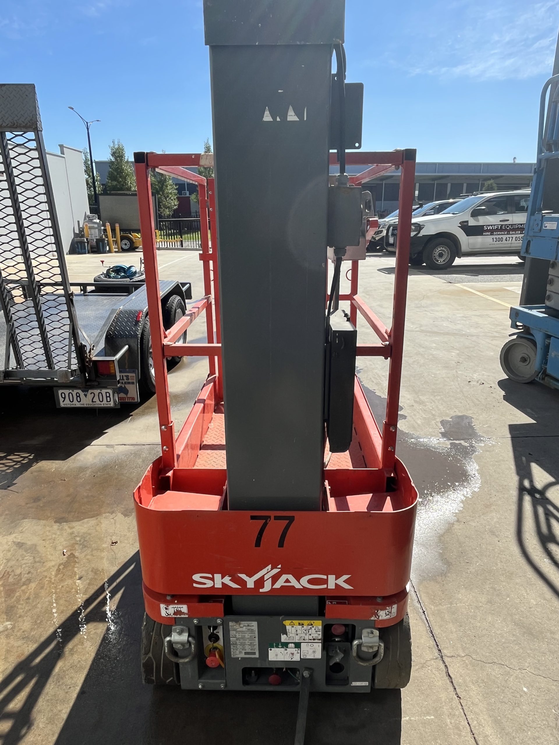 Used 2017 Skyjack SJ12 12ft Manlift/Stock Picker - Image 4